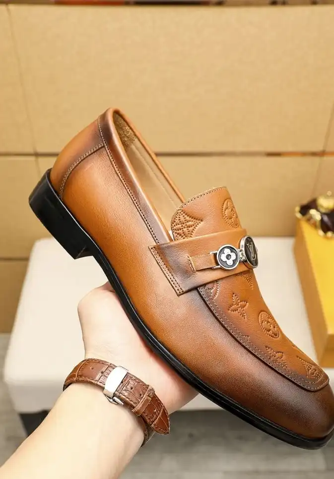 hype LV Leather Shoes