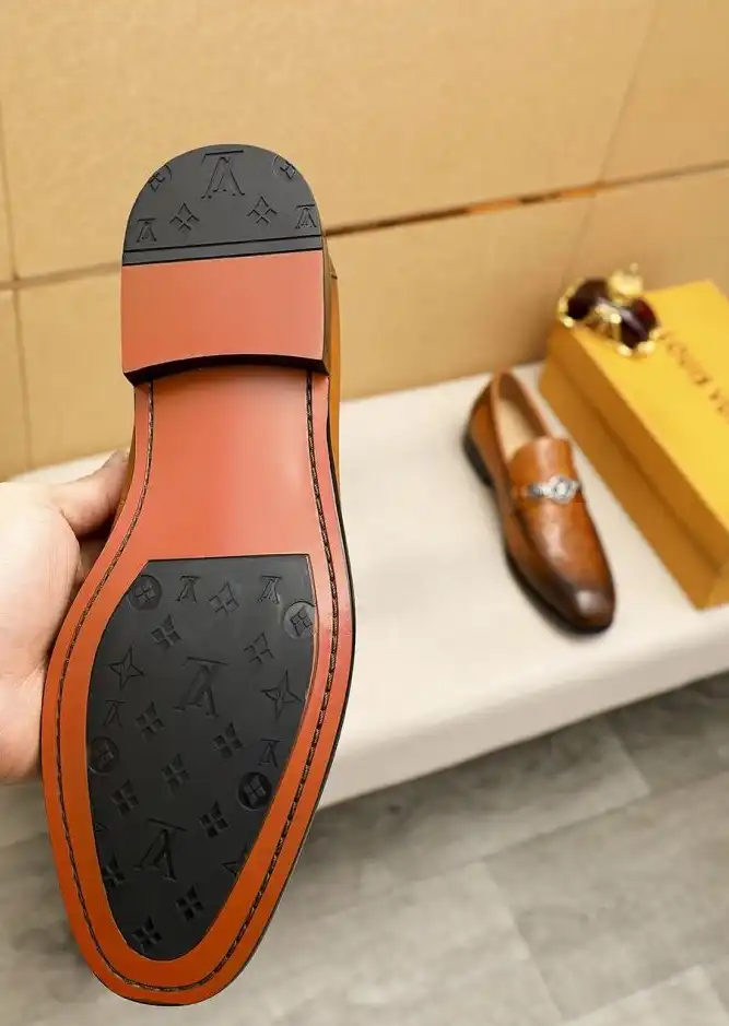 hype LV Leather Shoes