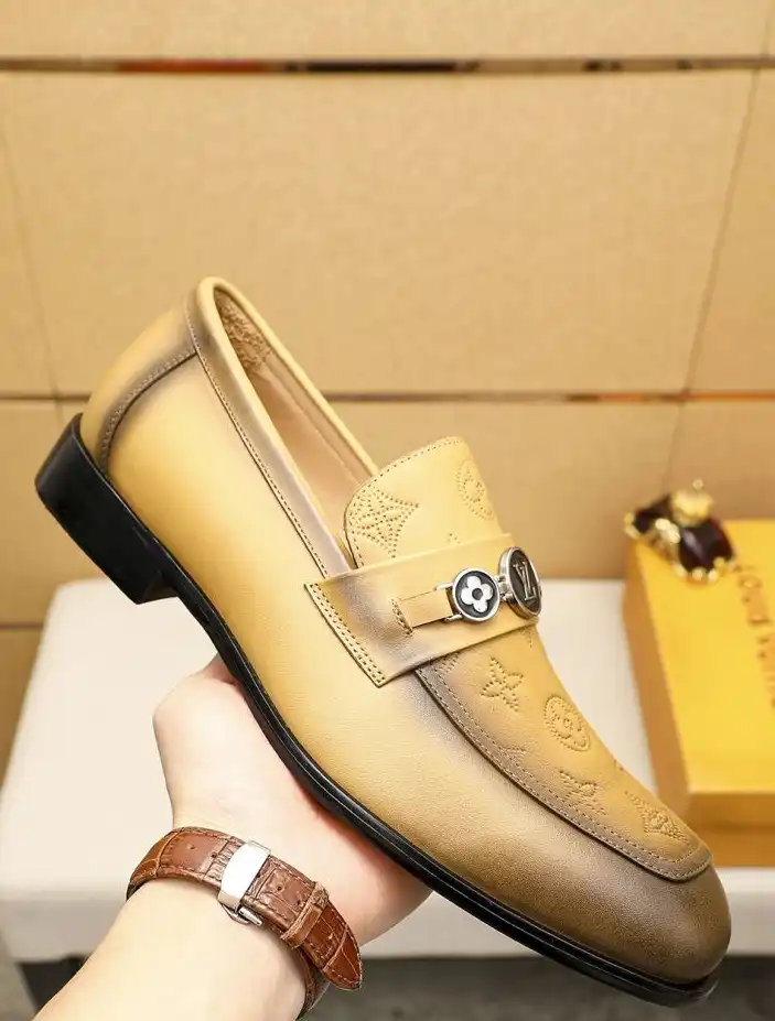 hype LV Leather Shoes