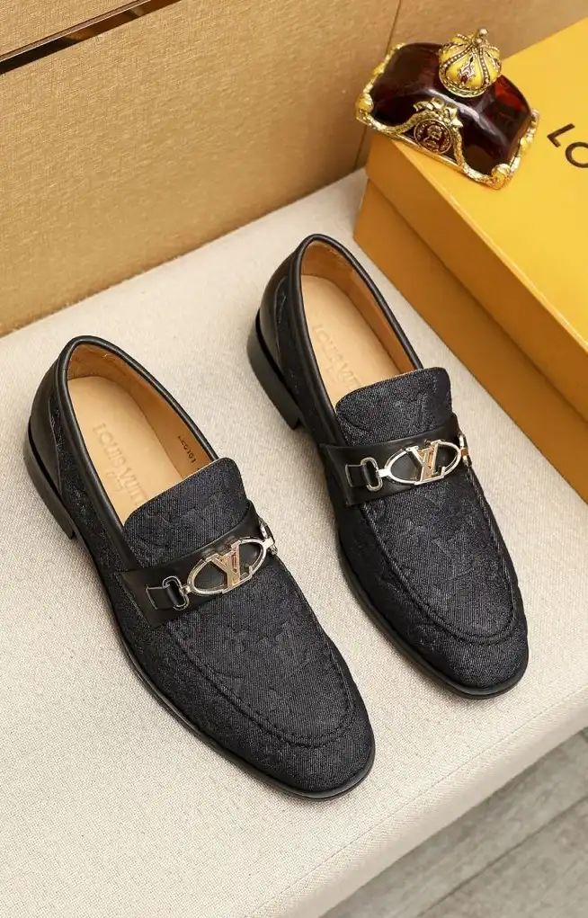 hype LV Leather Shoes