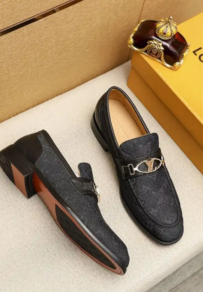 hype LV Leather Shoes