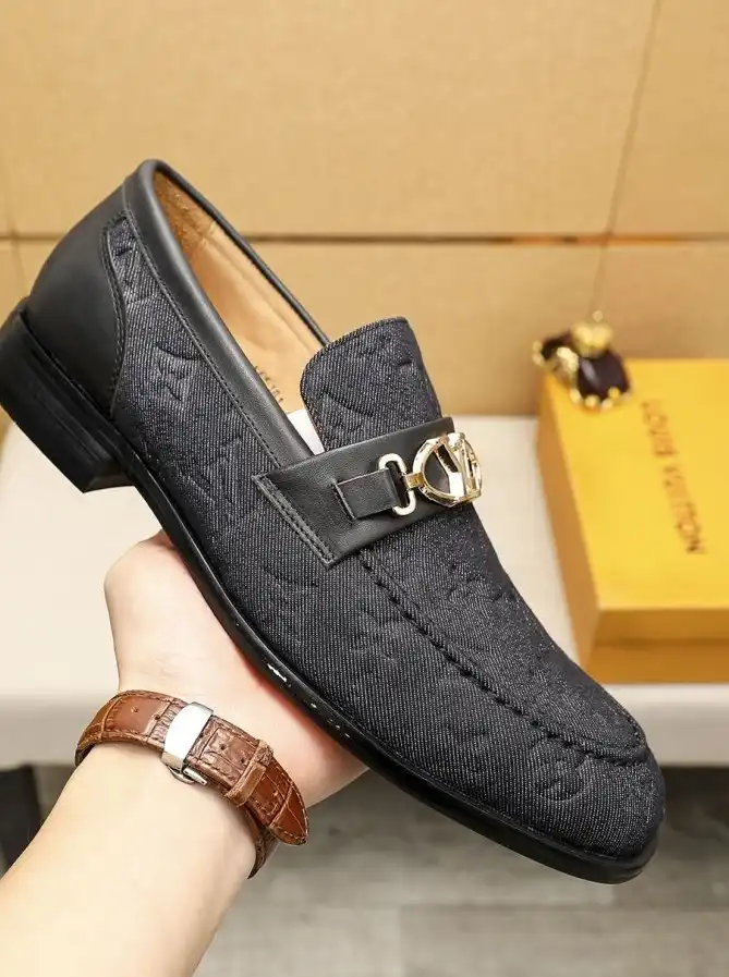 hype LV Leather Shoes