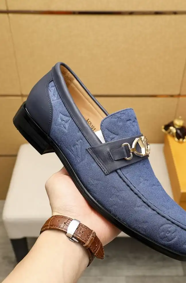 hype LV Leather Shoes