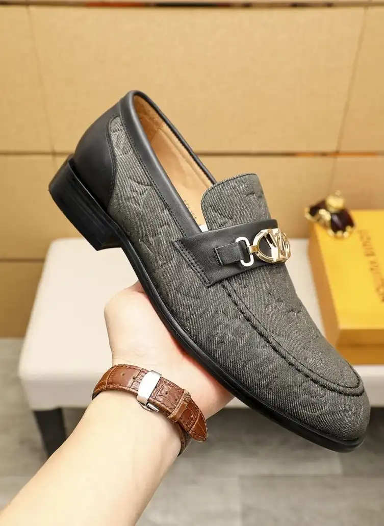 hype LV Leather Shoes