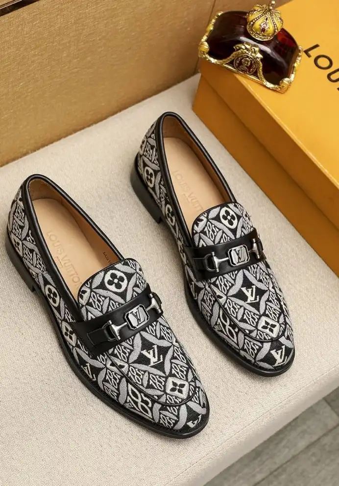 hype LV Leather Shoes