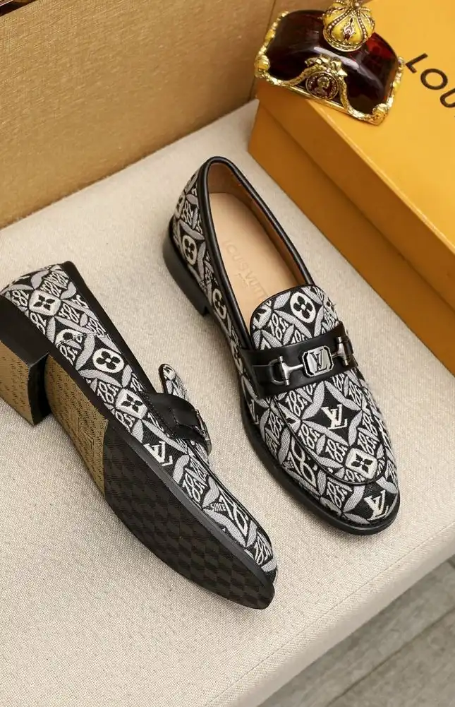 hype LV Leather Shoes