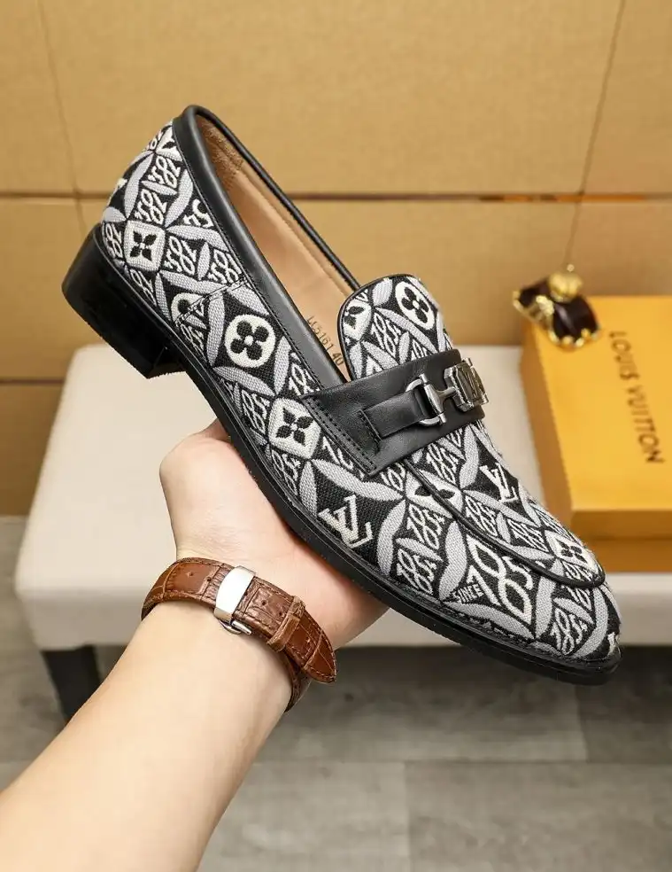 hype LV Leather Shoes