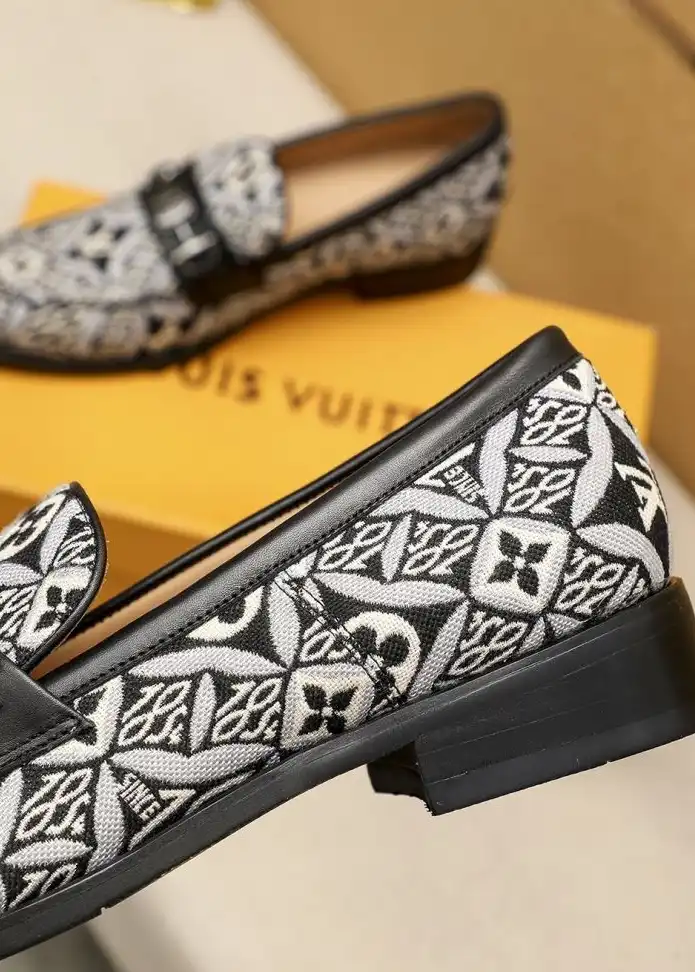 hype LV Leather Shoes