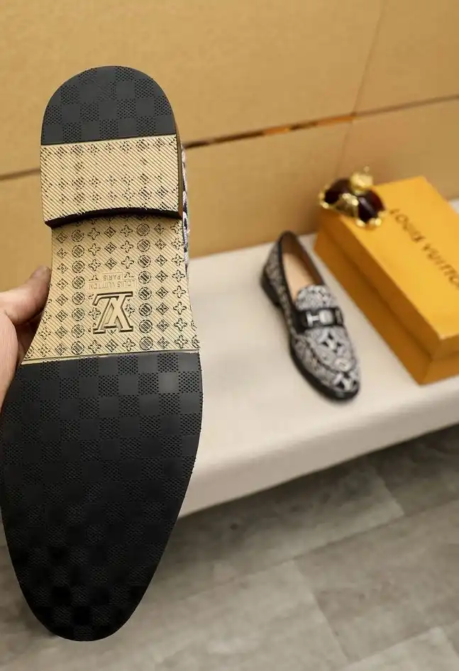 hype LV Leather Shoes