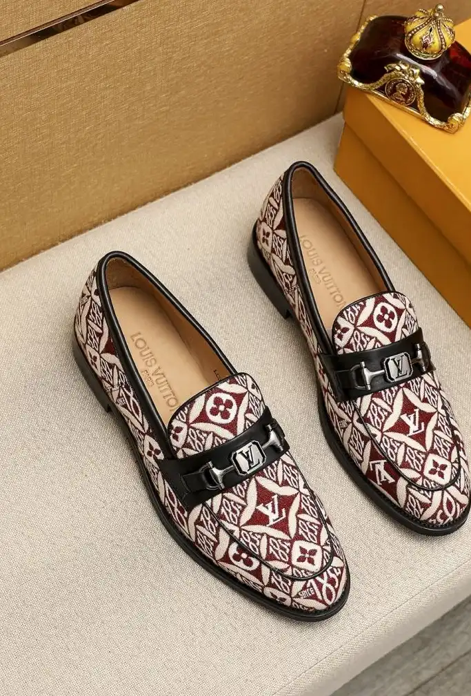 hype LV Leather Shoes