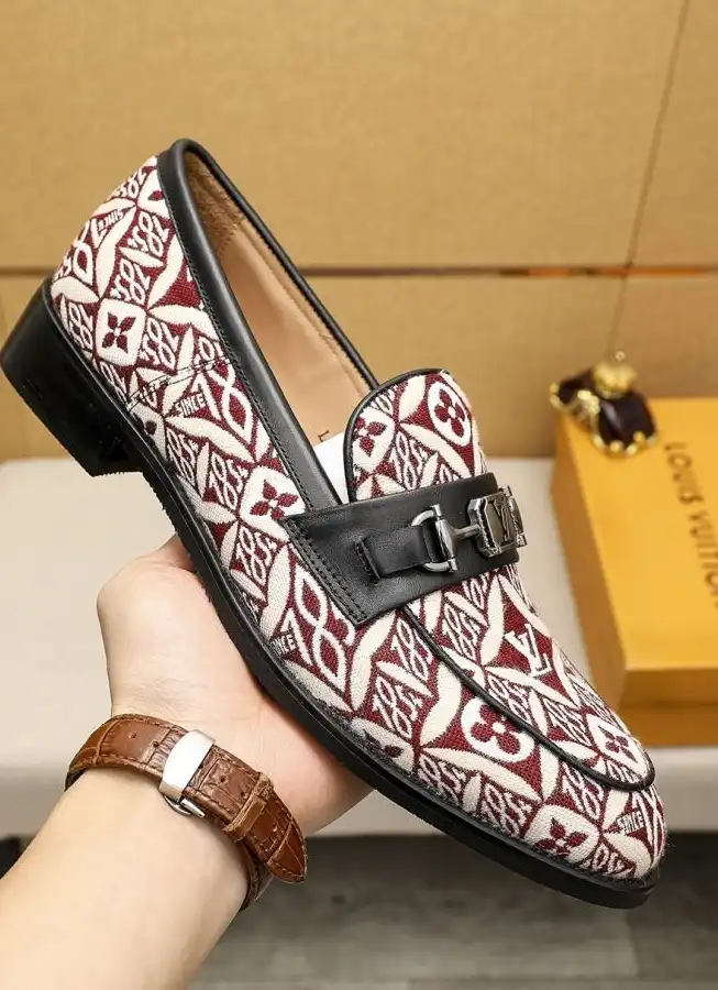 hype LV Leather Shoes