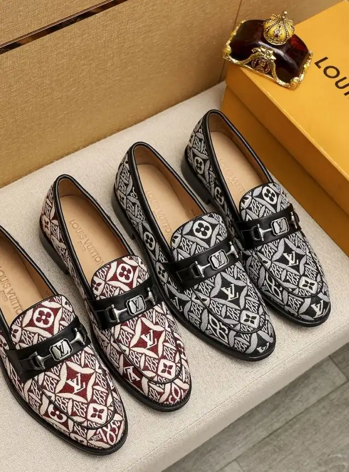 hype LV Leather Shoes