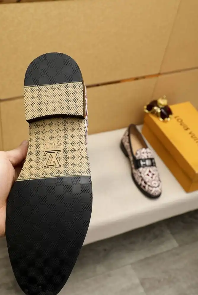 hype LV Leather Shoes