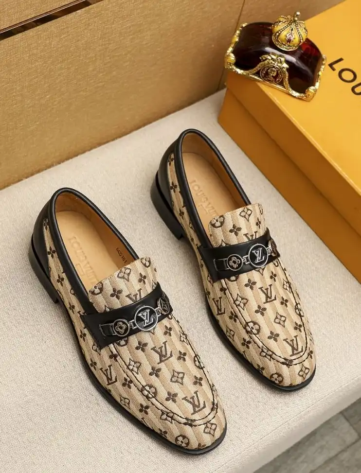 hype LV Leather Shoes