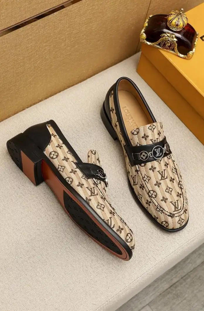 hype LV Leather Shoes