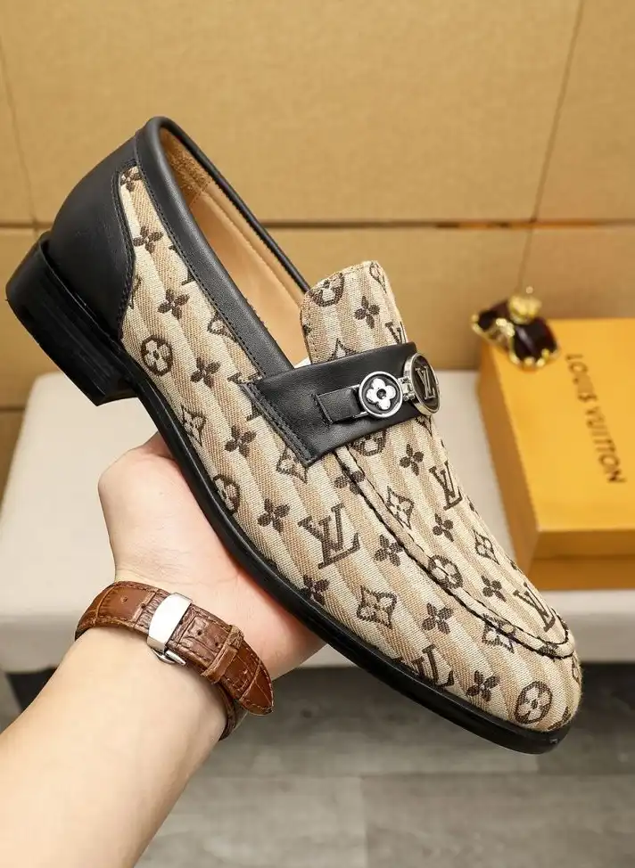 hype LV Leather Shoes