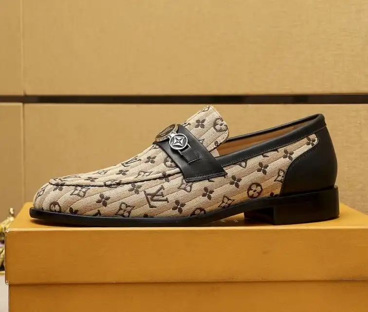 hype LV Leather Shoes