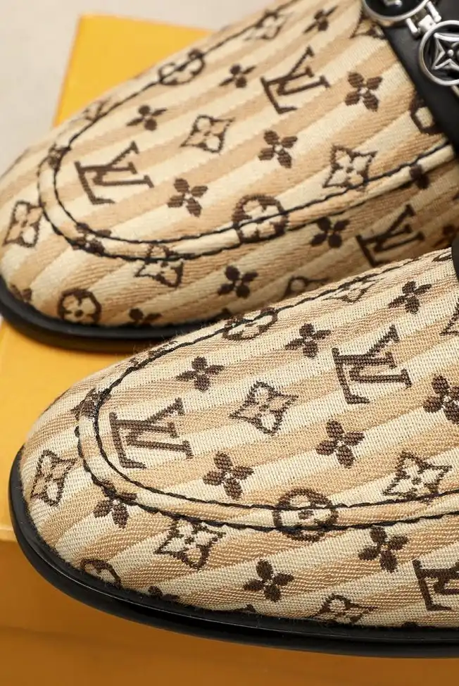 hype LV Leather Shoes