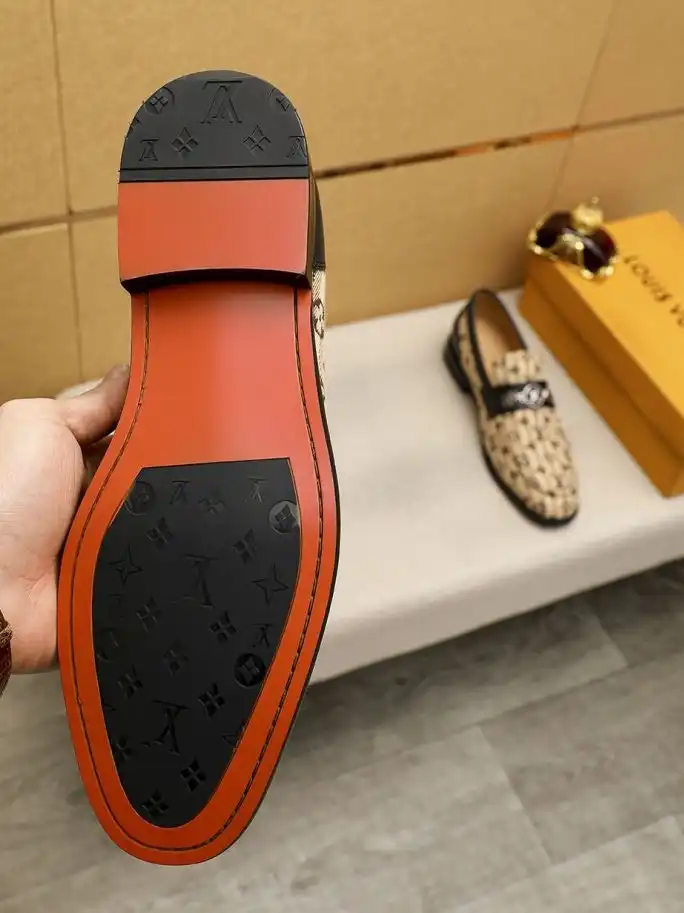 hype LV Leather Shoes