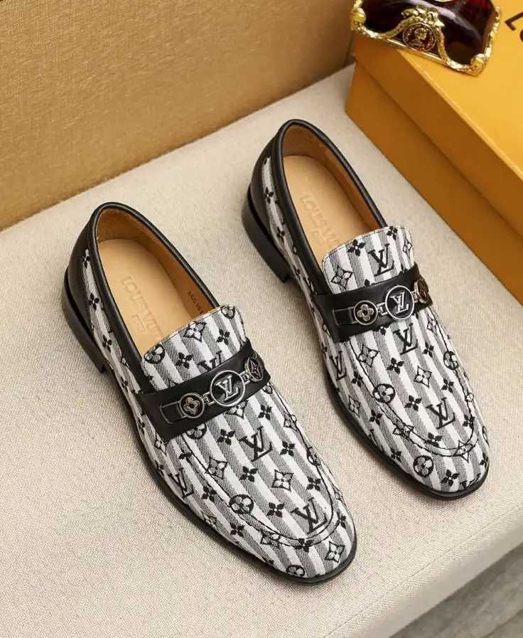 hype LV Leather Shoes