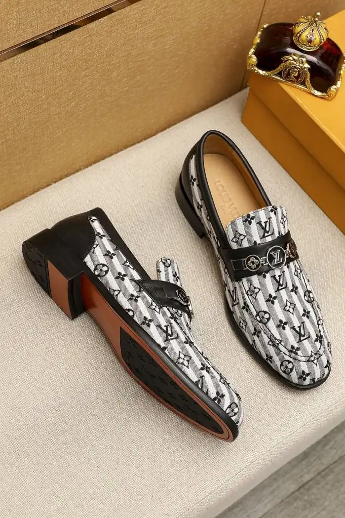 hype LV Leather Shoes