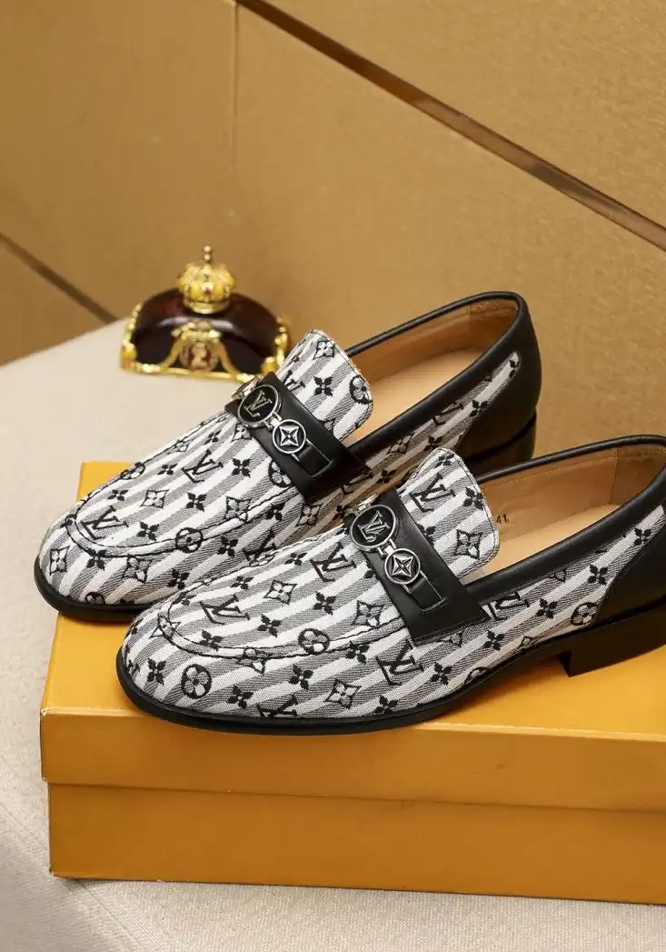 hype LV Leather Shoes