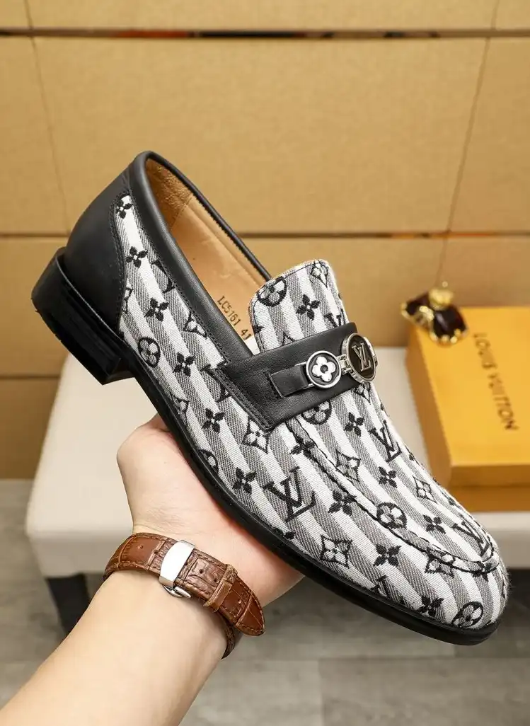 hype LV Leather Shoes