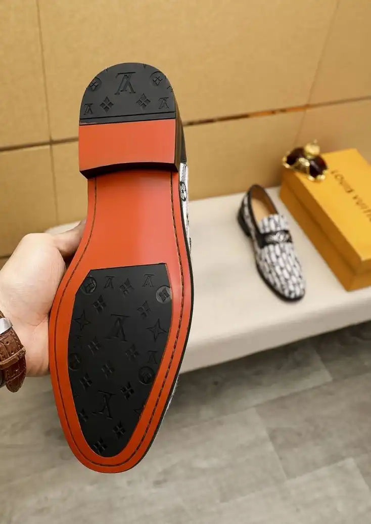 hype LV Leather Shoes