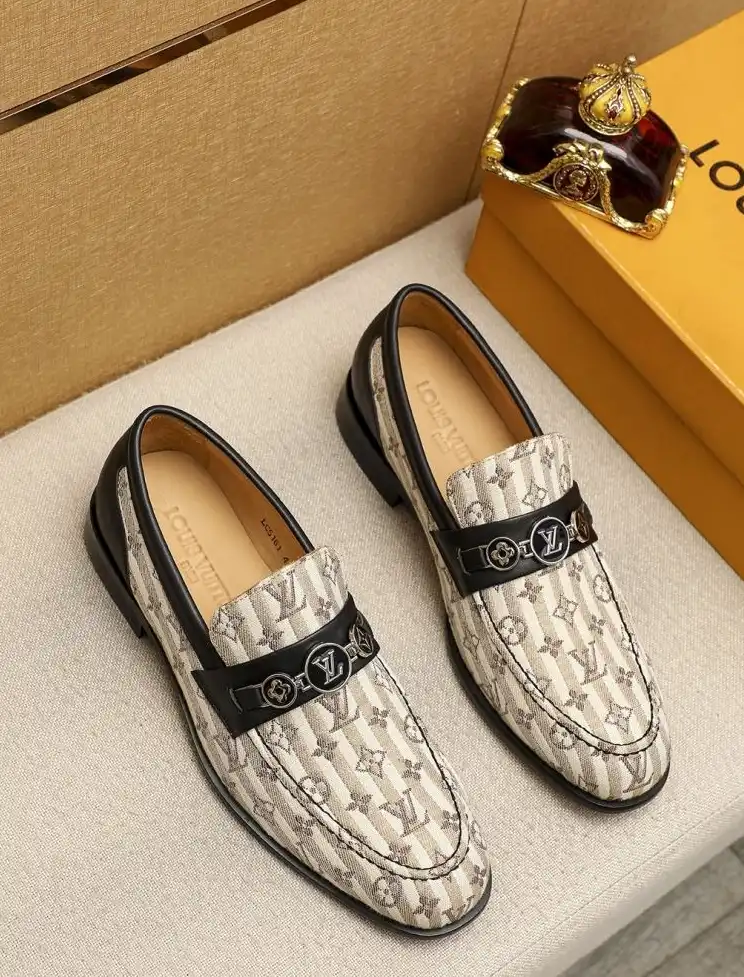 hype LV Leather Shoes