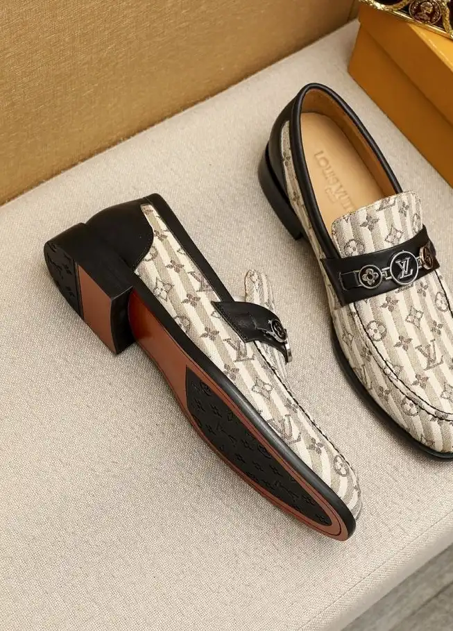 hype LV Leather Shoes