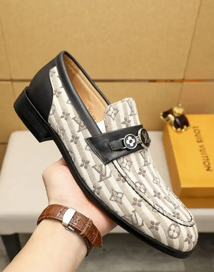 hype LV Leather Shoes