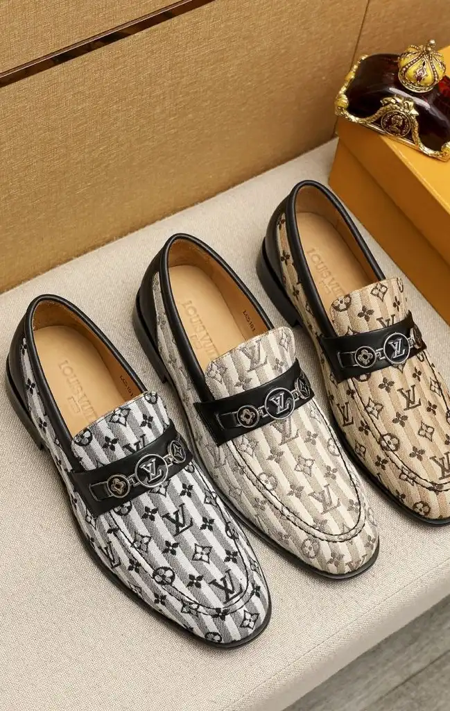 hype LV Leather Shoes