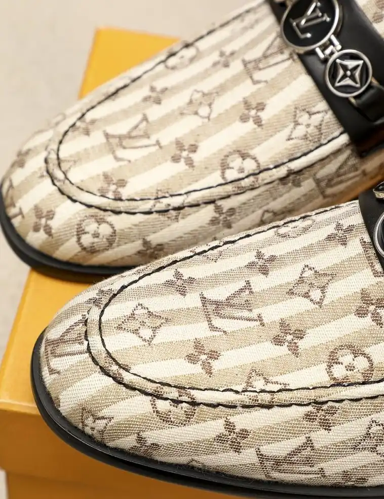 hype LV Leather Shoes