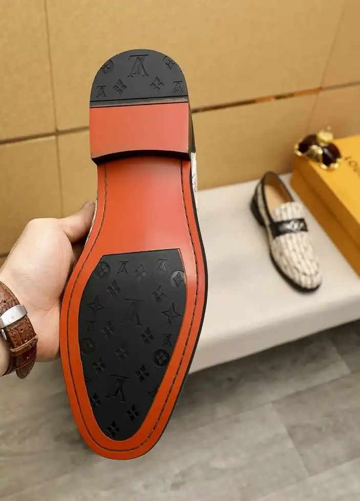 hype LV Leather Shoes