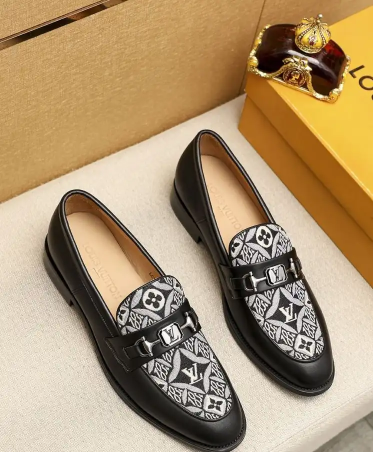 hype LV Leather Shoes