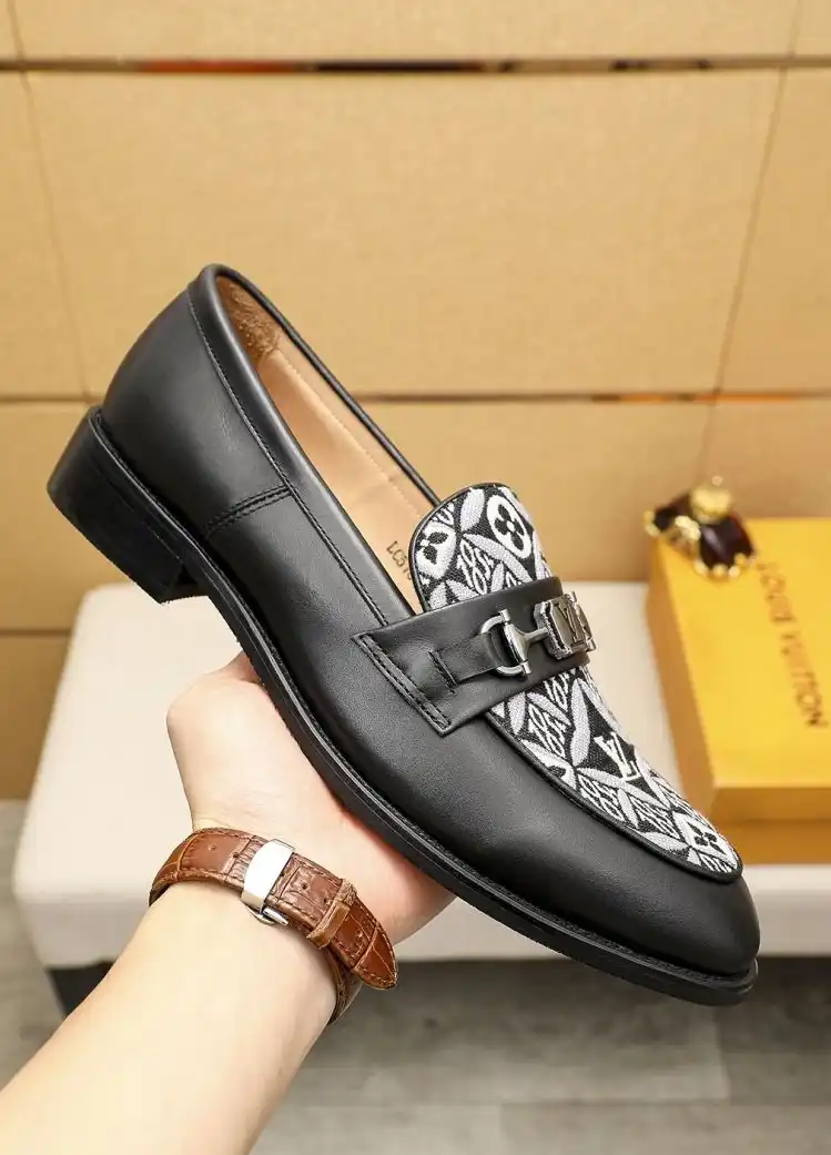 hype LV Leather Shoes