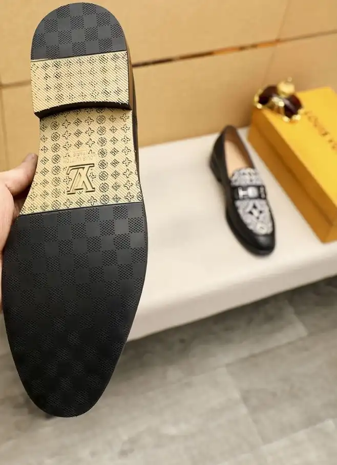 hype LV Leather Shoes