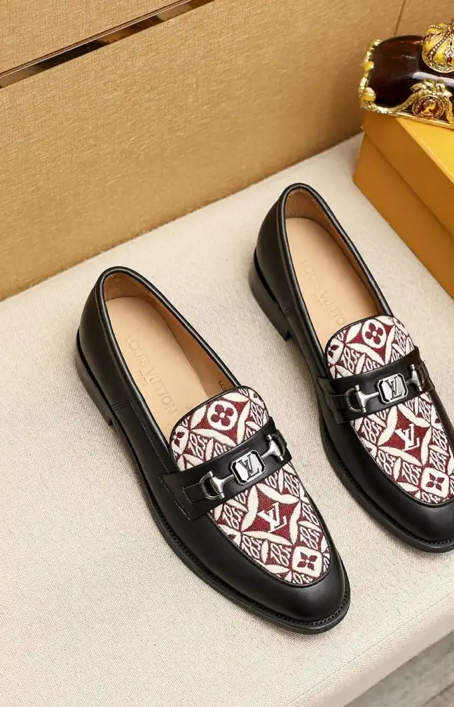 hype LV Leather Shoes