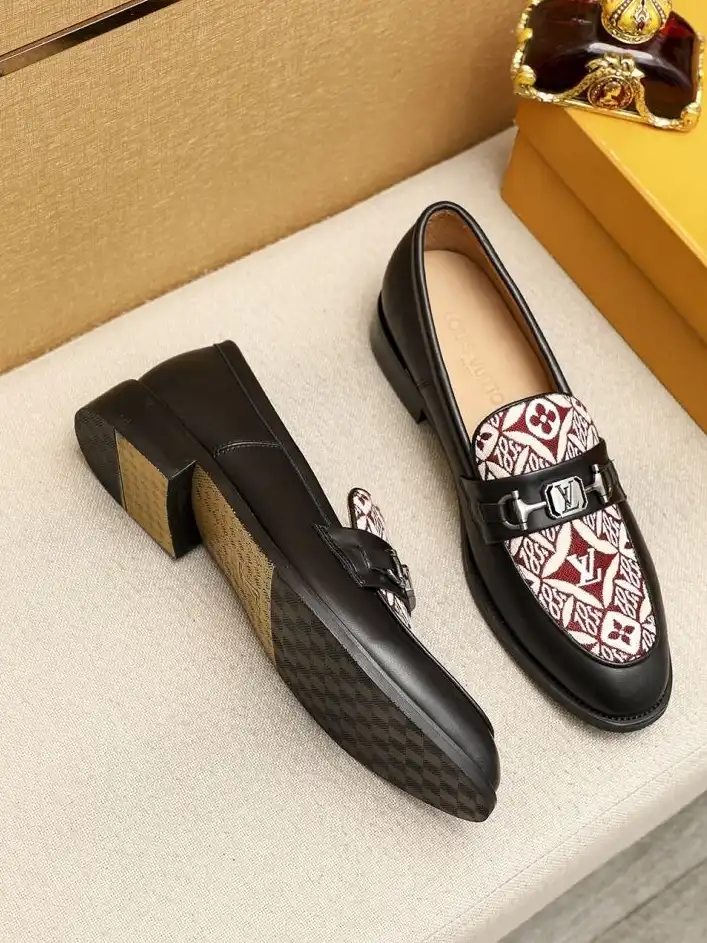 hype LV Leather Shoes