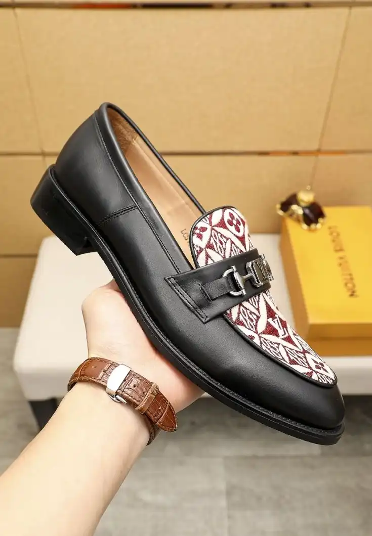 hype LV Leather Shoes