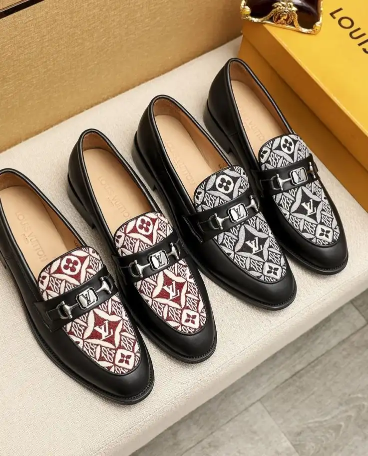 hype LV Leather Shoes