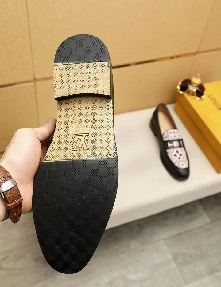 hype LV Leather Shoes