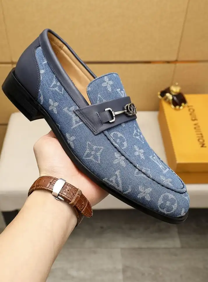 hype LV Leather Shoes