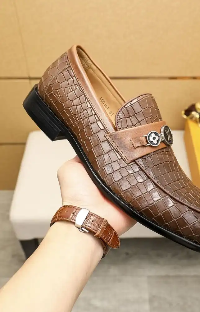 hype LV Leather Shoes