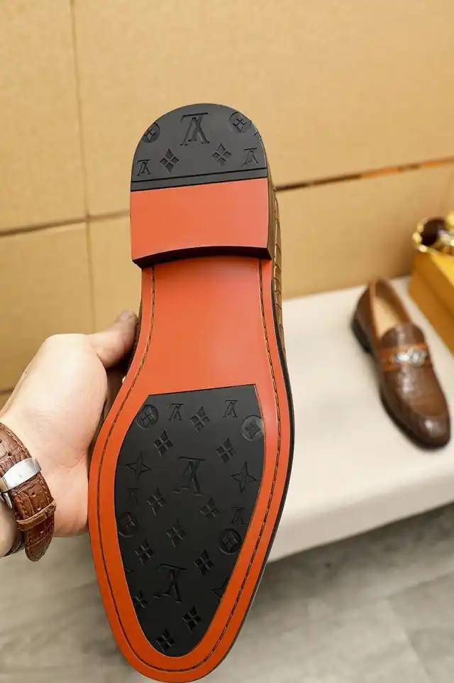 hype LV Leather Shoes