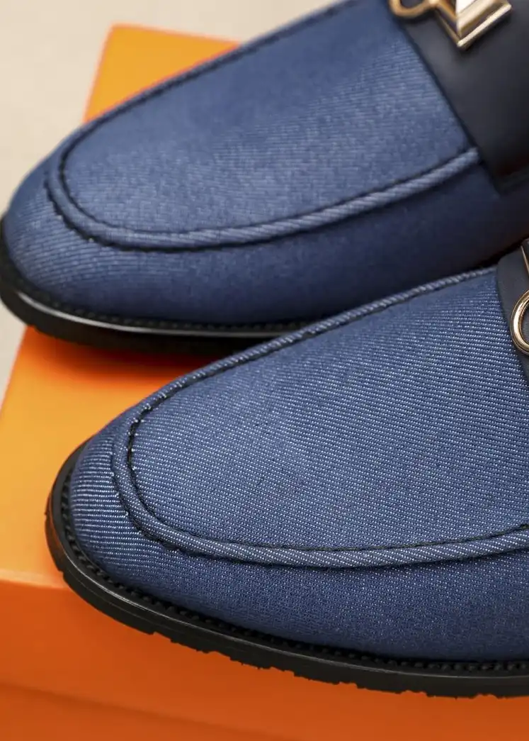 hype Hermes Leather Shoes