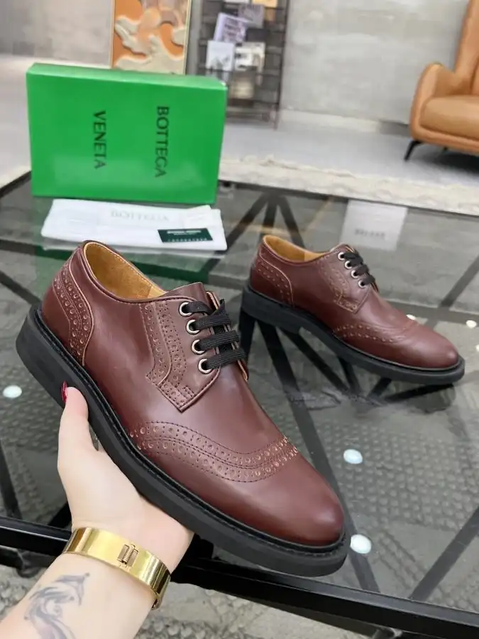 hype Bottega Veneta Leather Shoes