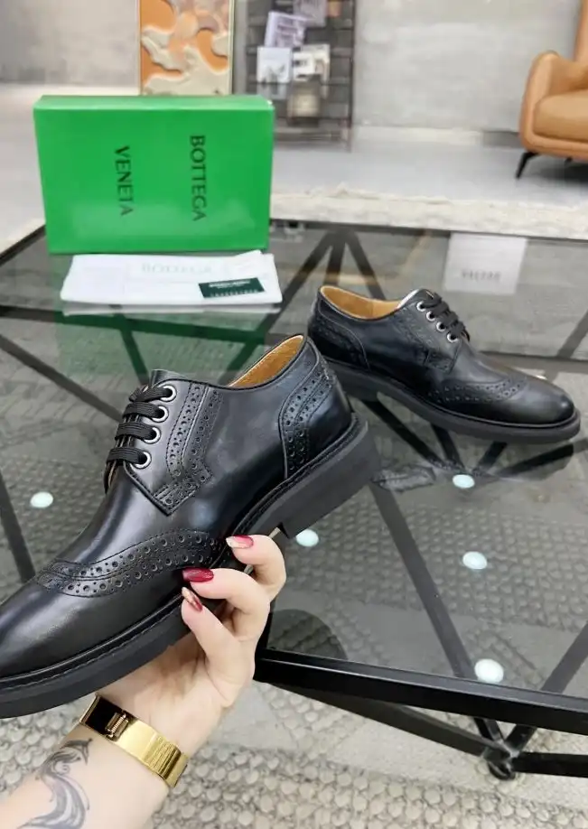 hype Bottega Veneta Leather Shoes