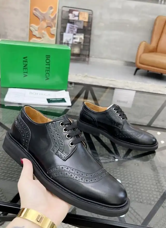 hype Bottega Veneta Leather Shoes