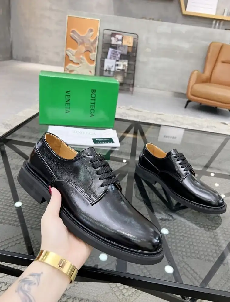 hype Bottega Veneta Leather Shoes